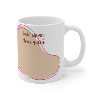 Mug Life Co. – Fueled By Coffee and Questionable Decisions | Cream Mug – 11oz