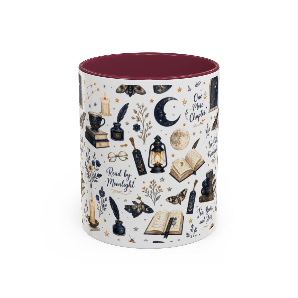 Mystic Reader Coffee Mug — Read by Moonlight 11oz/15oz