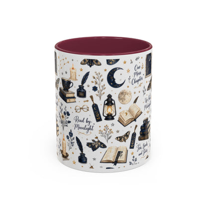 Mystic Reader Coffee Mug — Read by Moonlight 11oz/15oz