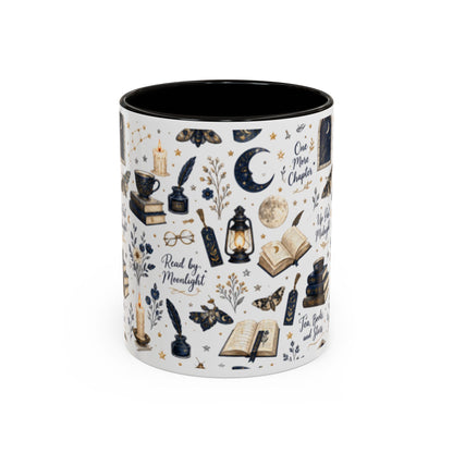 Mystic Reader Coffee Mug — Read by Moonlight 11oz/15oz