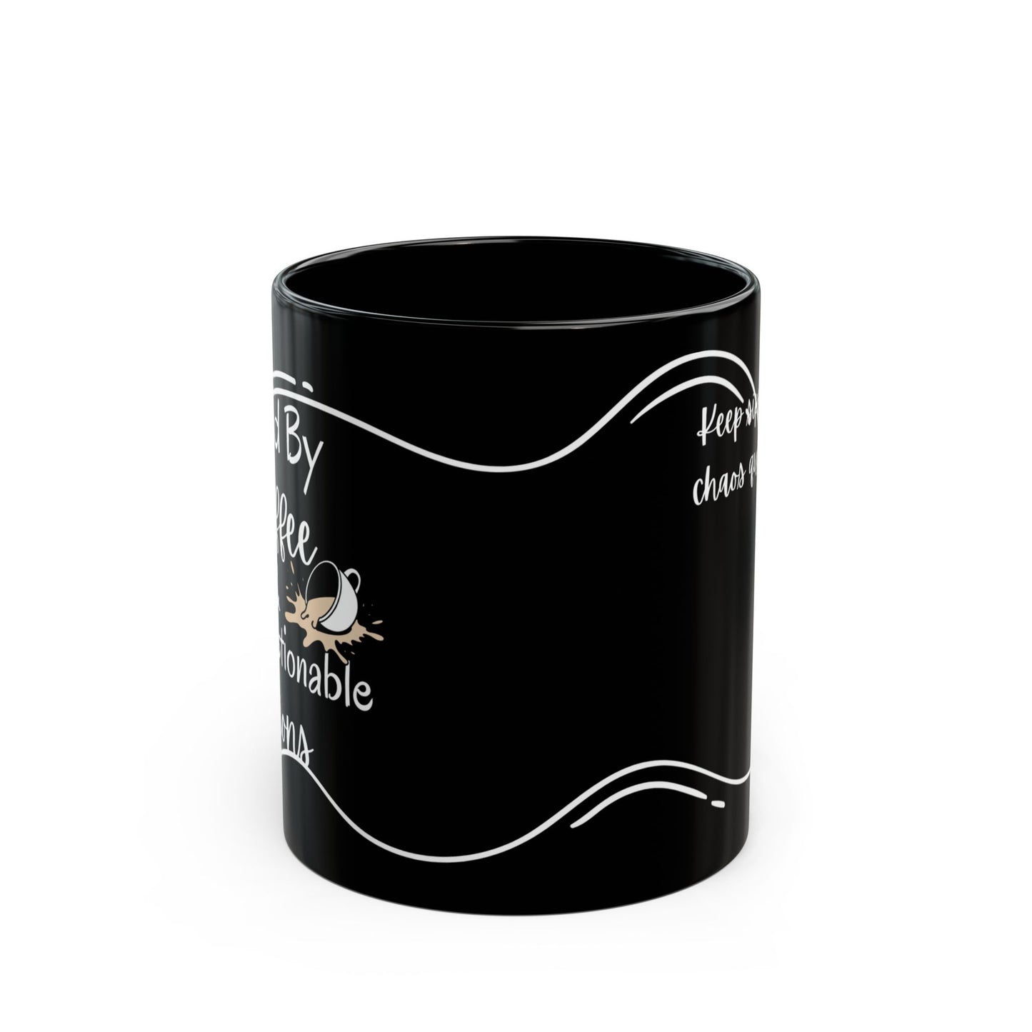 Mug Life Co. – Fueled By Coffee and Questionable Decisions | Black Mug – 11oz