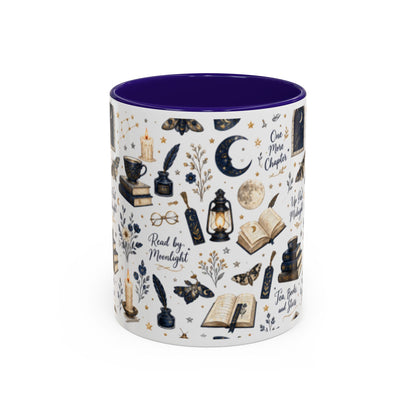 Mystic Reader Coffee Mug — Read by Moonlight 11oz/15oz