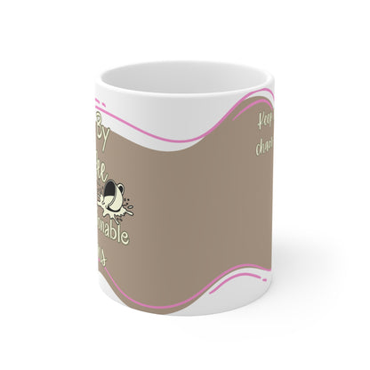 Mug Life Co. – Fueled By Coffee and Questionable Decisions | Taupe Mug – 11oz
