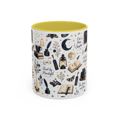 Mystic Reader Coffee Mug — Read by Moonlight 11oz/15oz