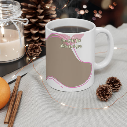 Mug Life Co. – Sippin’ Pretty, Thinkin’ Dark Thoughts | Taupe Mug – 11oz