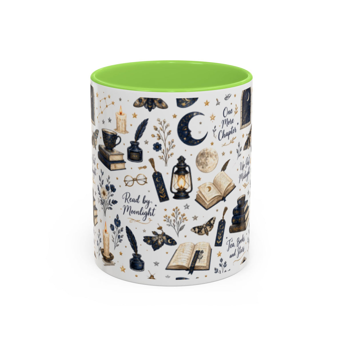 Mystic Reader Coffee Mug — Read by Moonlight 11oz/15oz