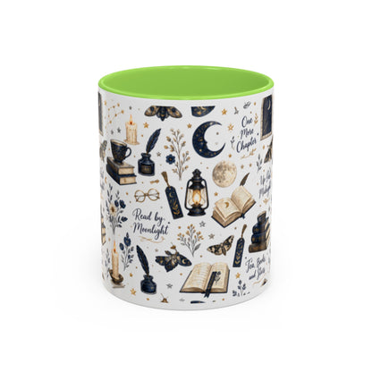 Mystic Reader Coffee Mug — Read by Moonlight 11oz/15oz