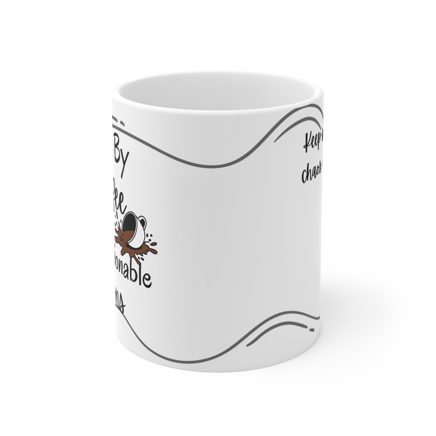 Mug Life Co. – Fueled By Coffee and Questionable Decisions | White Mug – 11oz