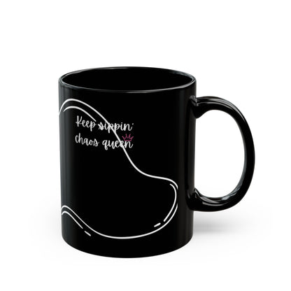 Mug Life Co. – Fueled By Coffee and Questionable Decisions | Black Mug – 11oz