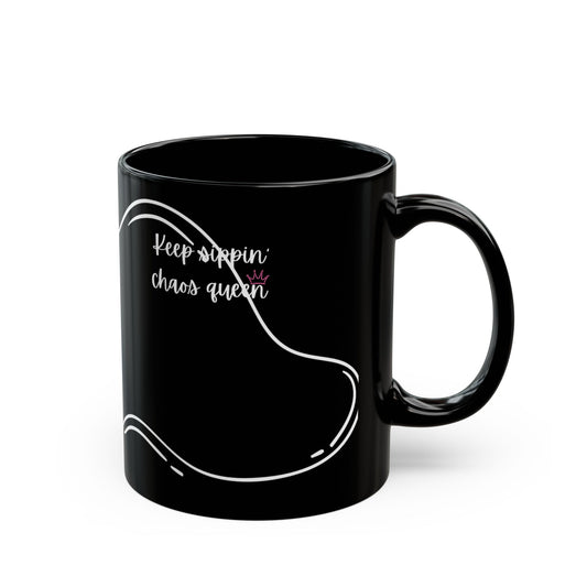 Mug Life Co. – Fueled By Coffee and Questionable Decisions | Black Mug – 11oz